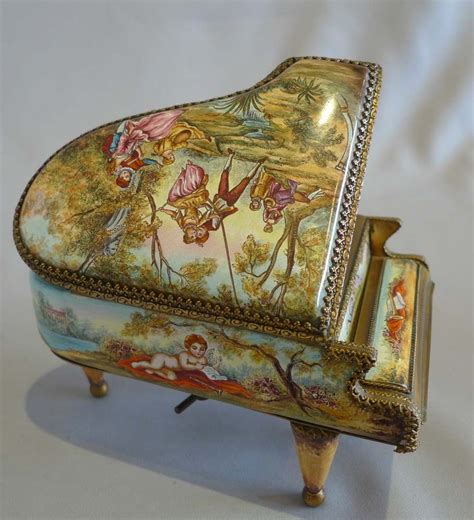 old metal music box ornate|old music boxes for sale.